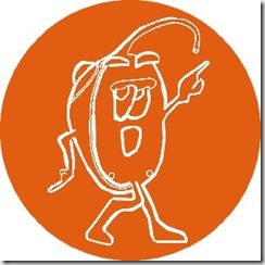 Logo Souris seule orange petite